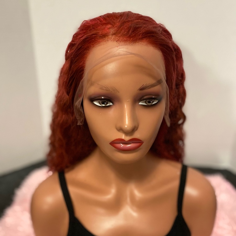 Deep Wave Lace Frontal Human Hair Wig